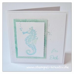 Seepferdchen - Glückwunschkarten